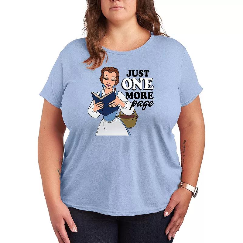 Disney Princess Belle Plus One More Page Graphic Tee, Women's,  Product Image