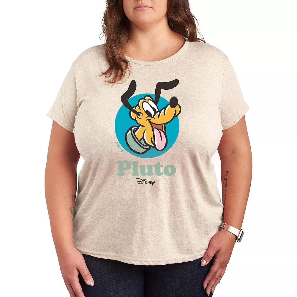 Disney's Pluto Plus Graphic Tee, Women's,  Product Image