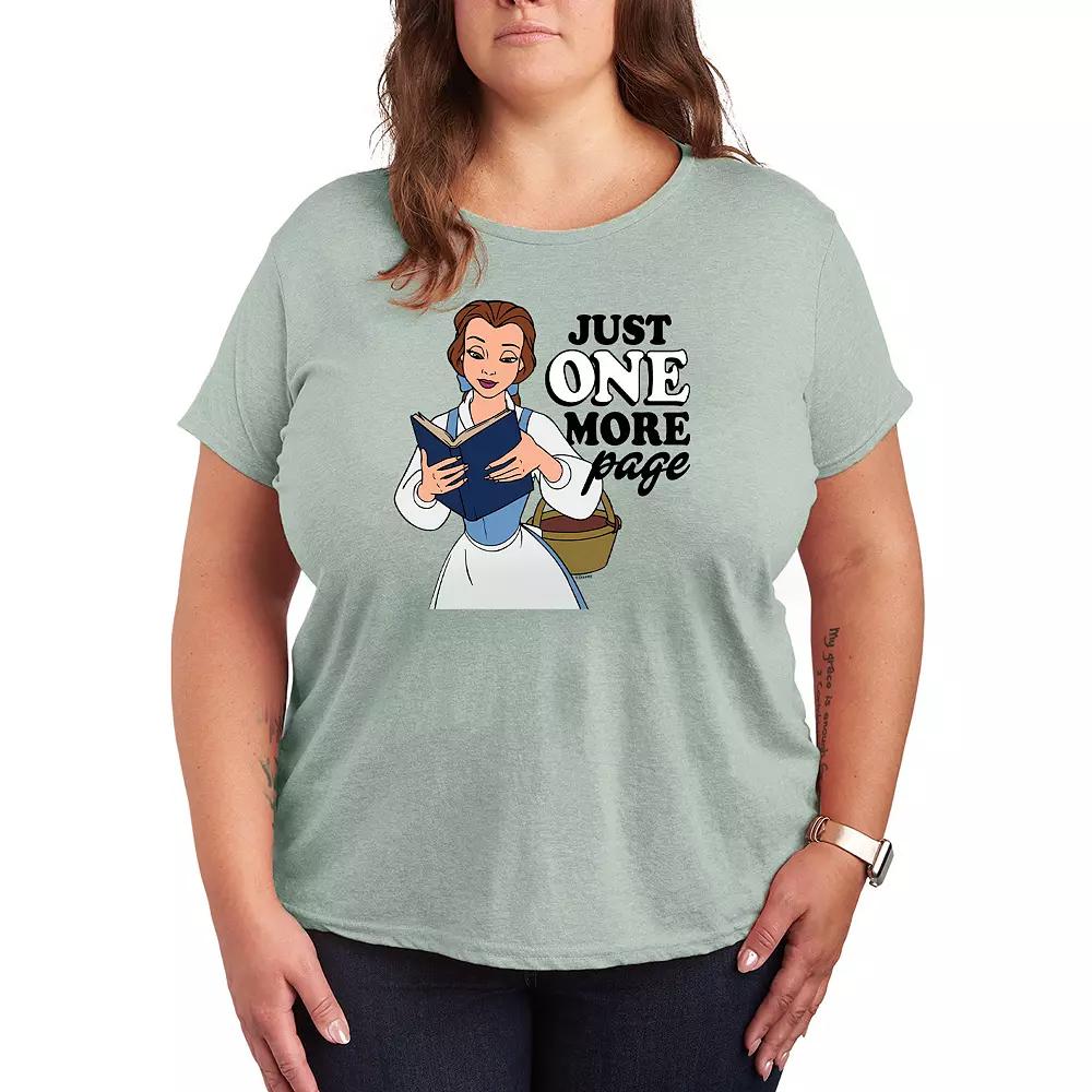 Disney Princess Belle Plus One More Page Graphic Tee, Women's,  Product Image