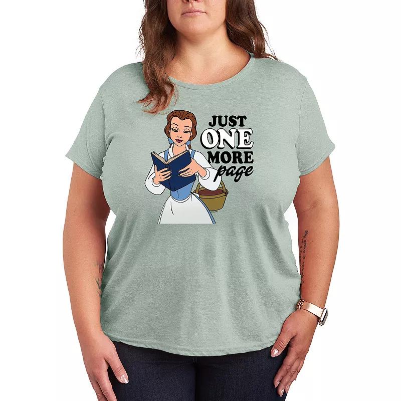 Disney Princess Belle Plus One More Page Graphic Tee, Women's,  Product Image