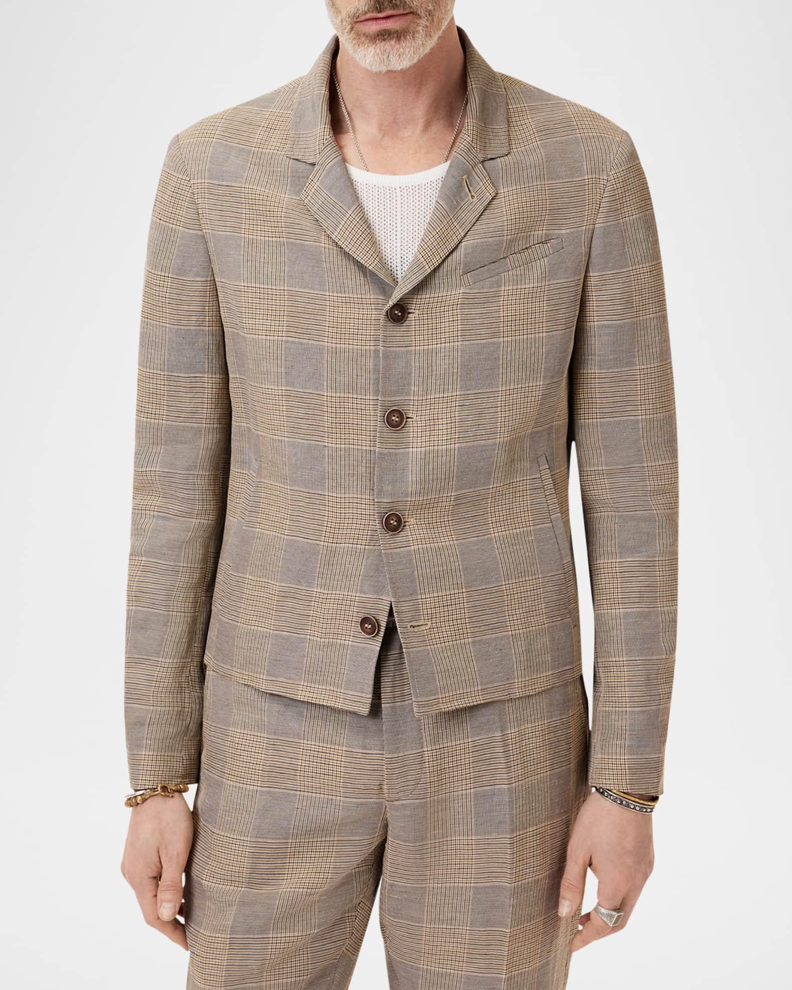 Men's Torino Check Single-Breasted Sport Coat Product Image