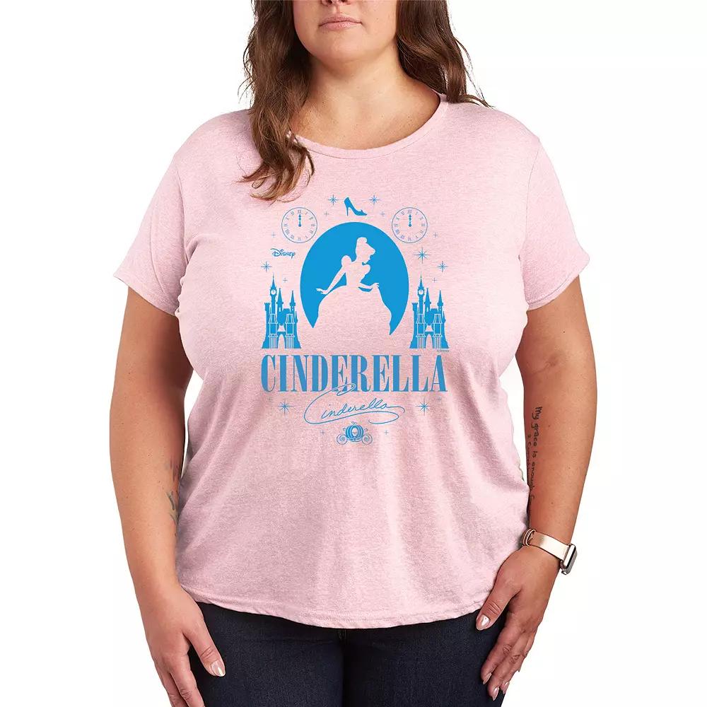 Disney's Cinderella Plus Graphic Tee, Women's,  Product Image