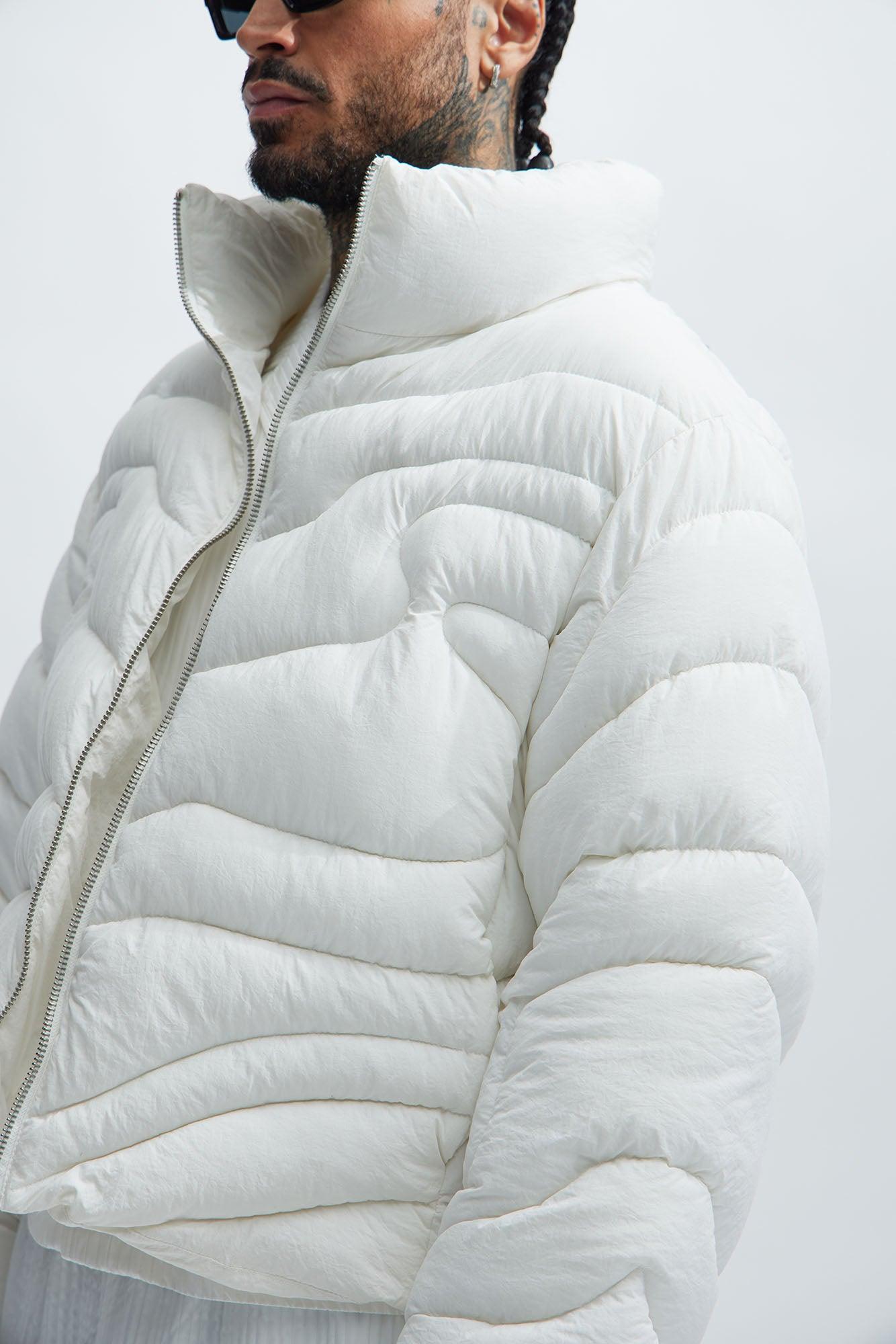 Willow Quilted Jacket - White Product Image