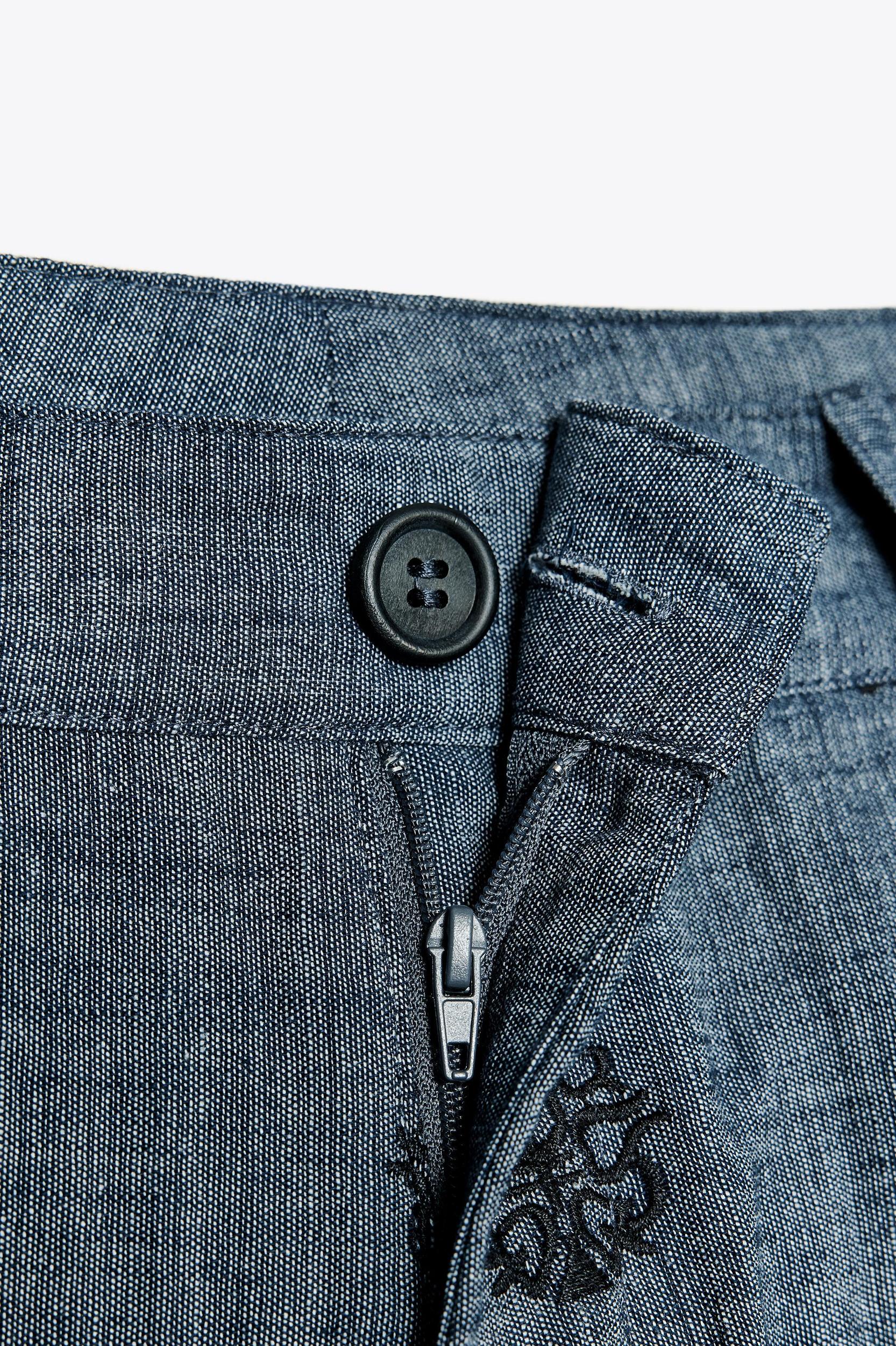 EMBROIDERED CULOTTES Product Image