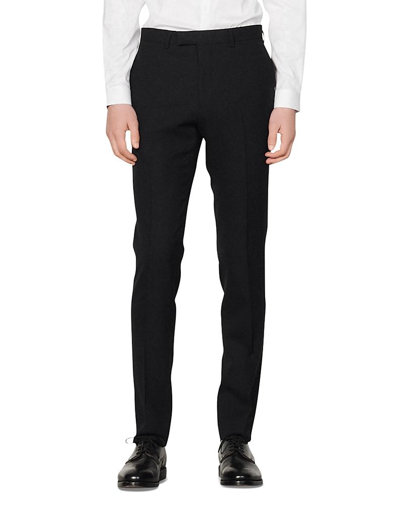 Mens Wool Suit Pants Product Image