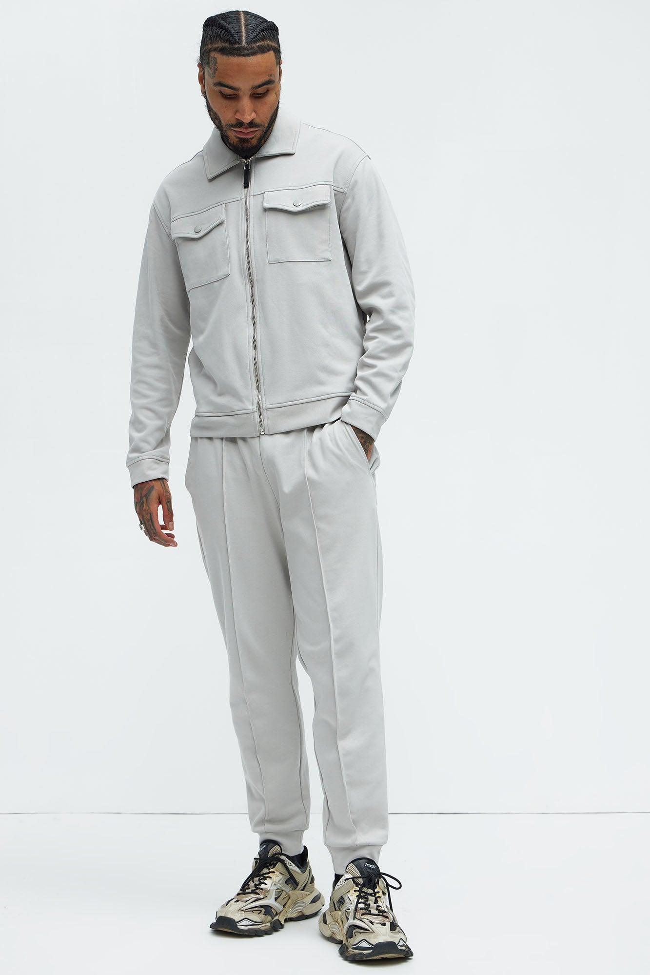 Ryan Interlock Jogger - Grey Product Image