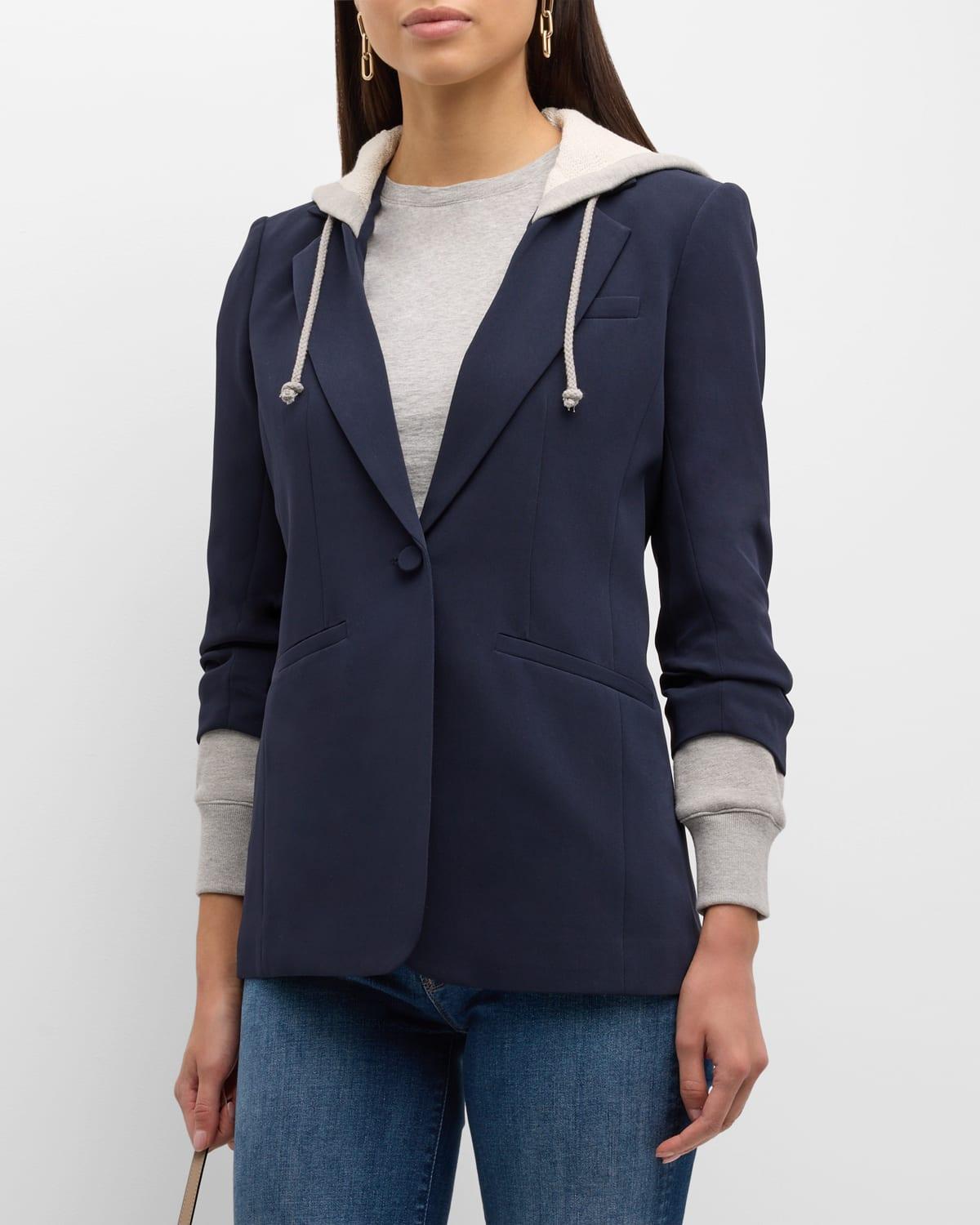 Womens Khloe Hooded Blazer Product Image