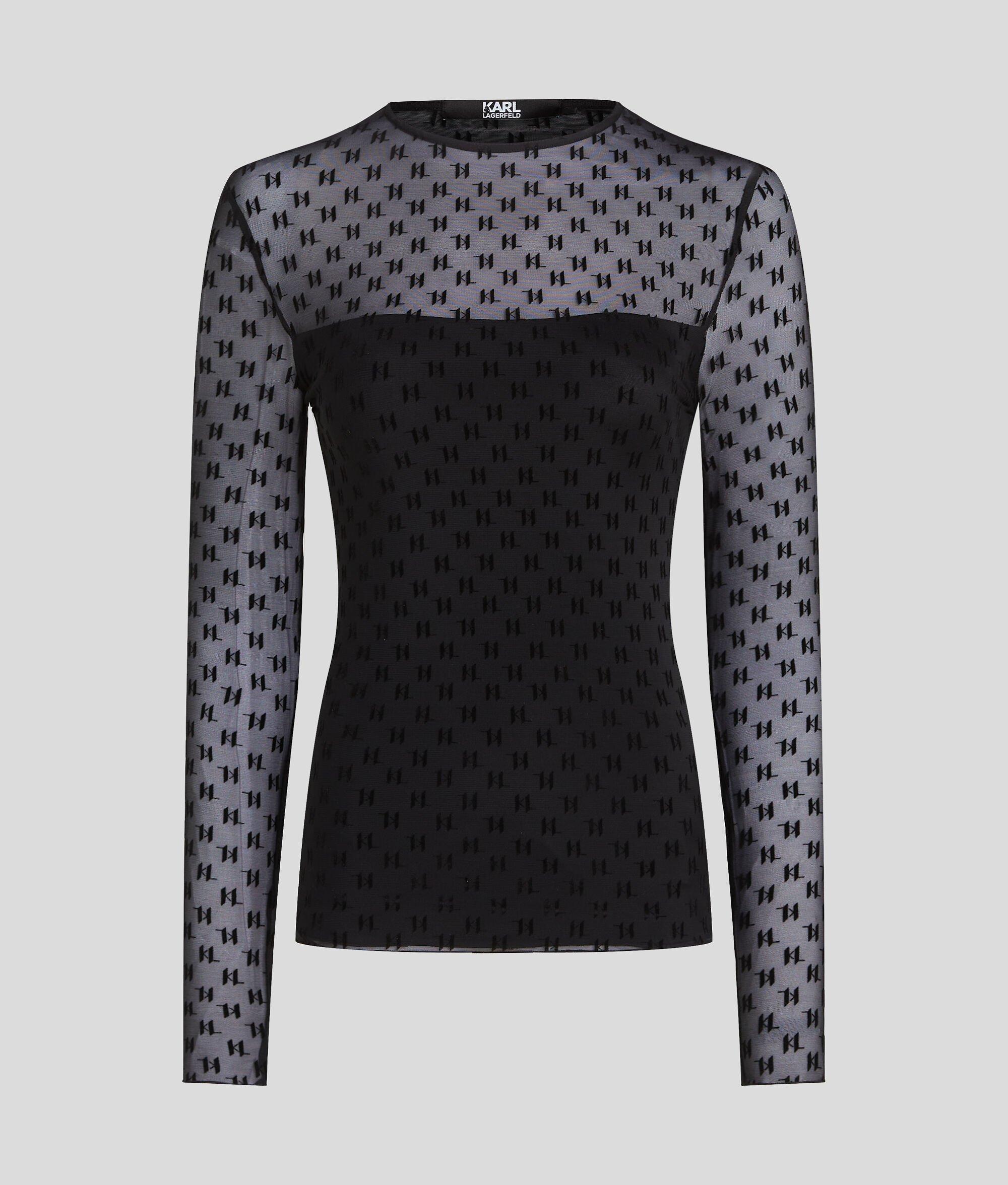 MONOGRAM MESH TOP Product Image