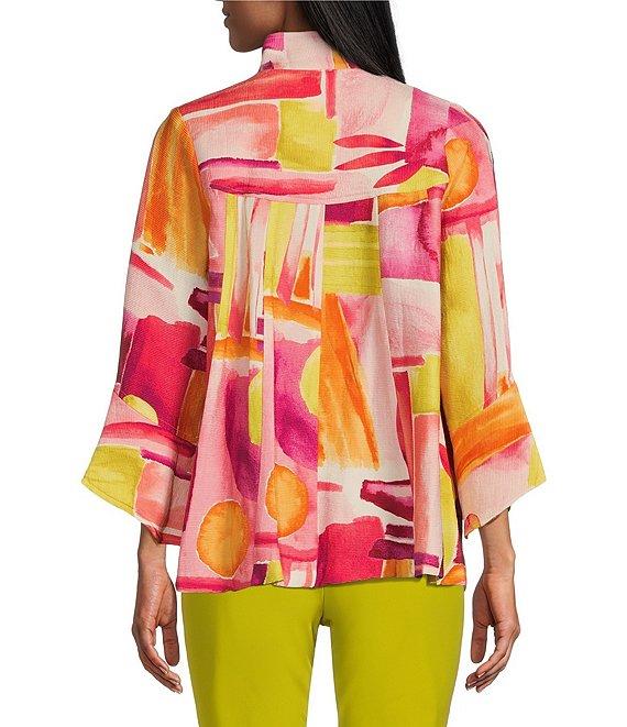 IC Collection Slim Stretch Knit Cropped Pants Product Image