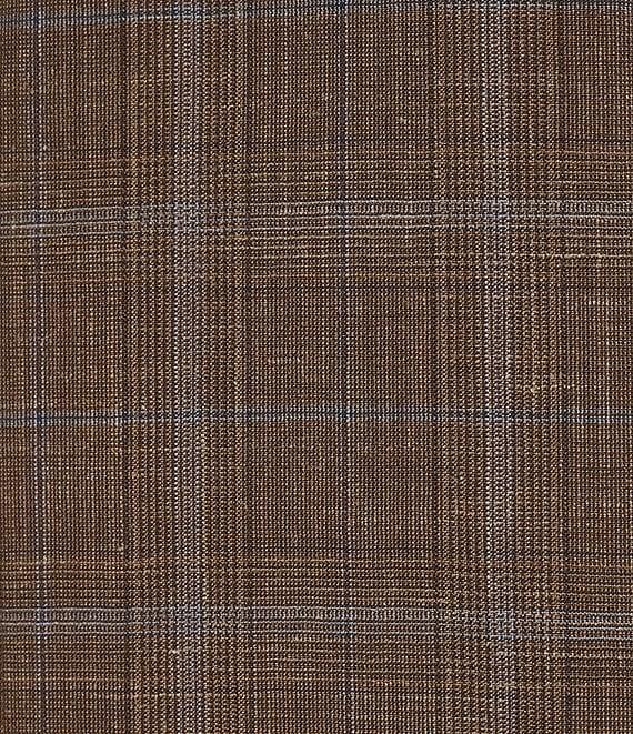 Hart Schaffner Marx Chicago Classic Fit Flat Front Plaid 2-Piece Suit Product Image