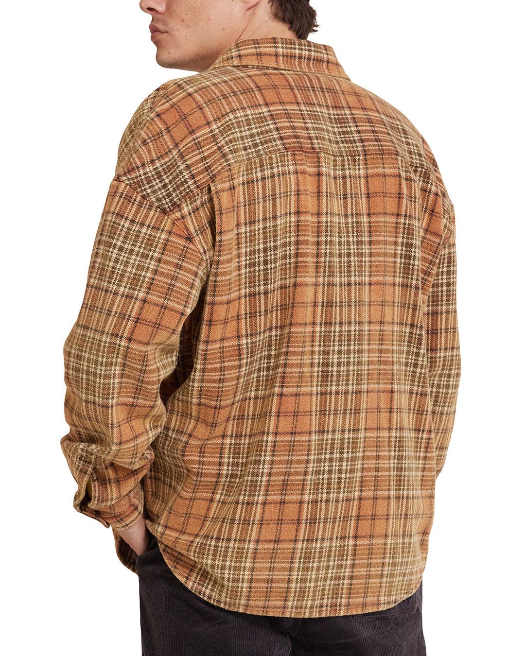 Vacay Check Shirt - Orange Check Product Image