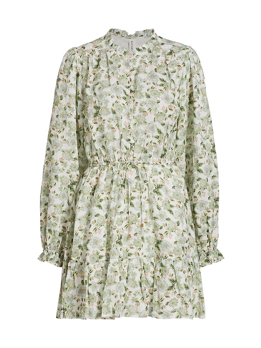 Womens Calypso Gabrielle Drawstring Minidress Product Image