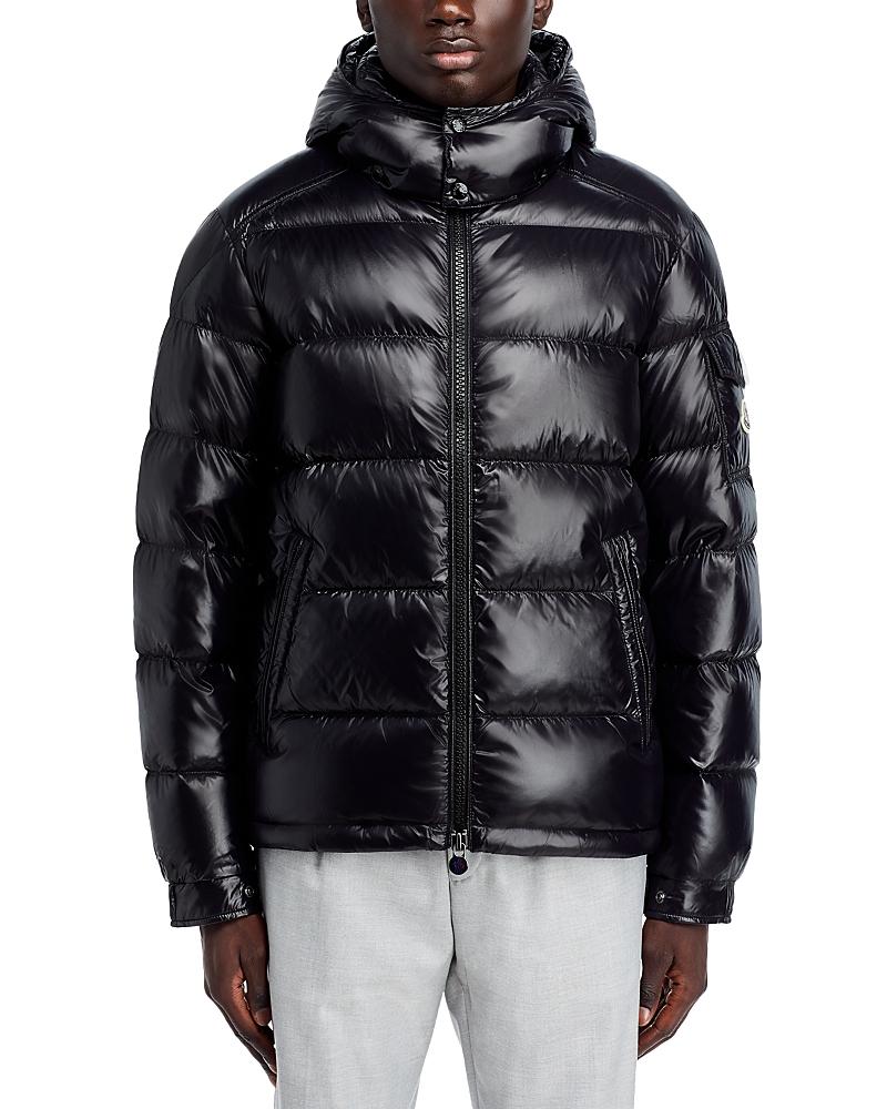 MONCLER Men Detachable Hood Padded Down Jacket In Black Product Image