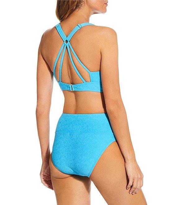 Next by Athena Rib Solis Texture High Waist Swim Bottom Product Image