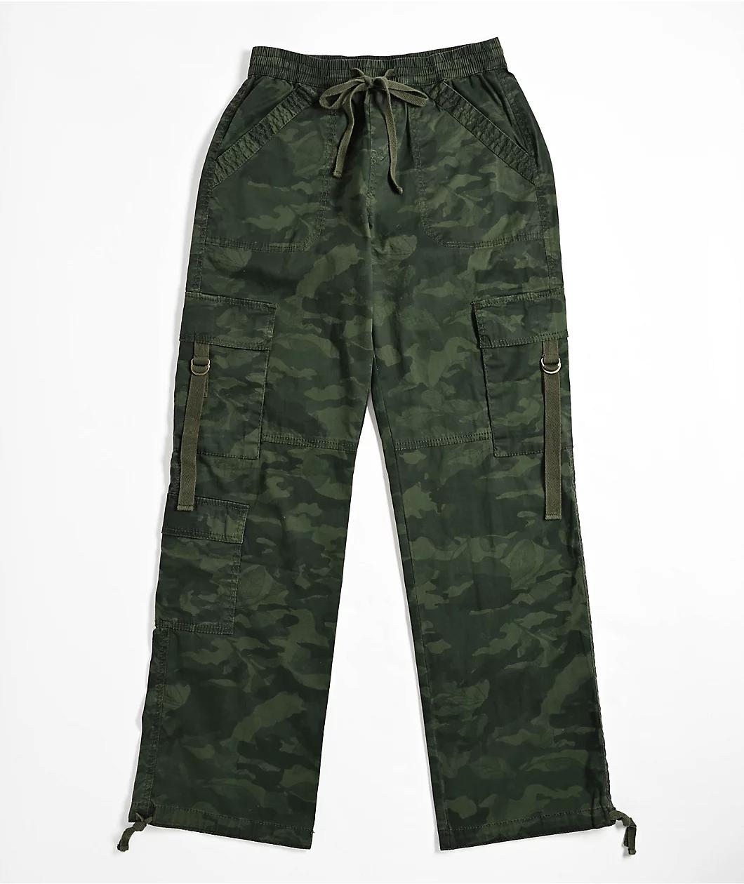 Unionbay Trevor Camo High Rise Cargo Pants Product Image