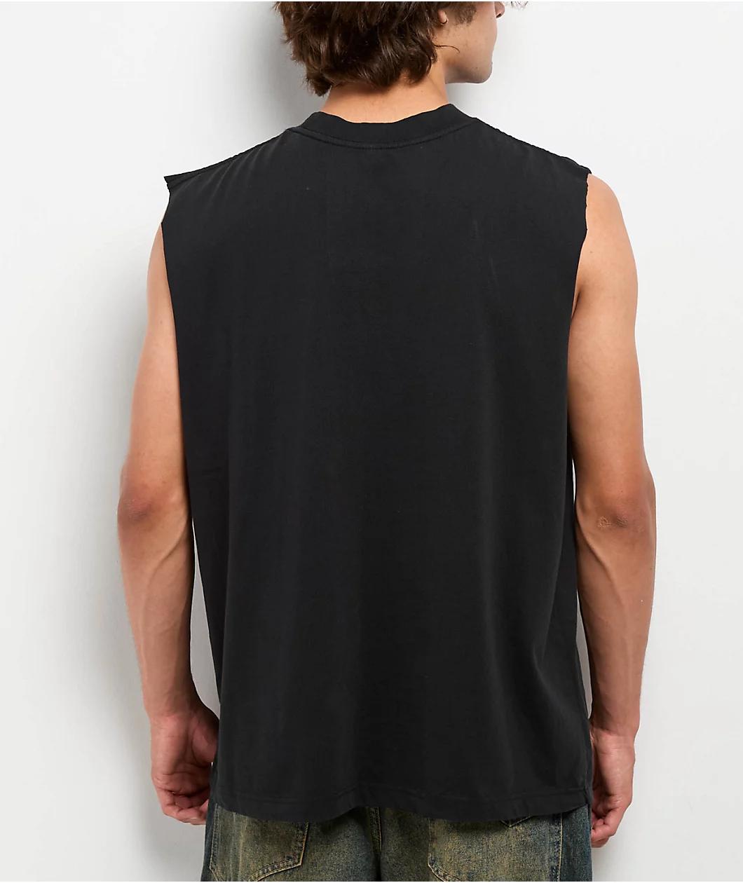 Vitriol Dark Frame Black Tank Top Product Image