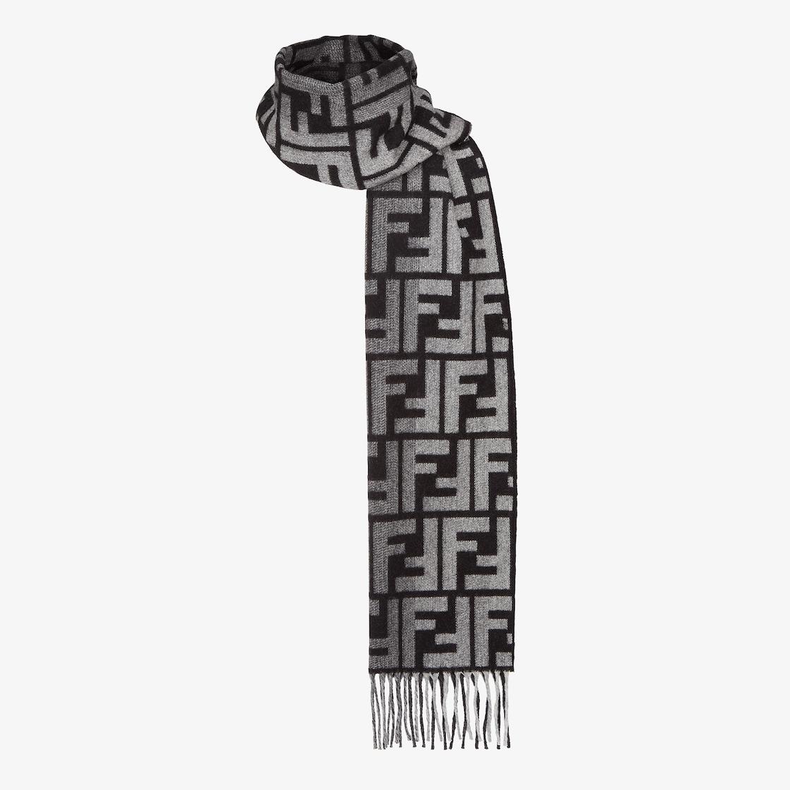 ScarfBlack FF wool scarf Product Image