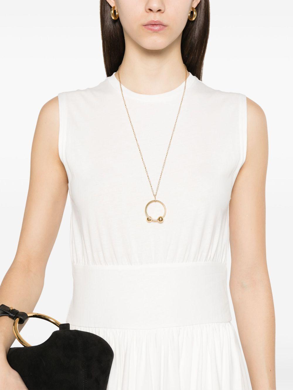 sleeveless cotton maxi dress  Product Image