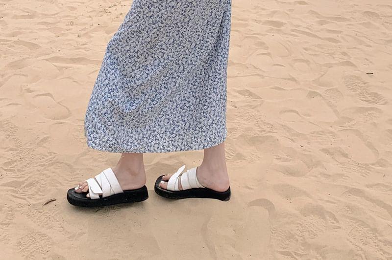 Spaghetti Strap Floral Maxi Sundress Product Image