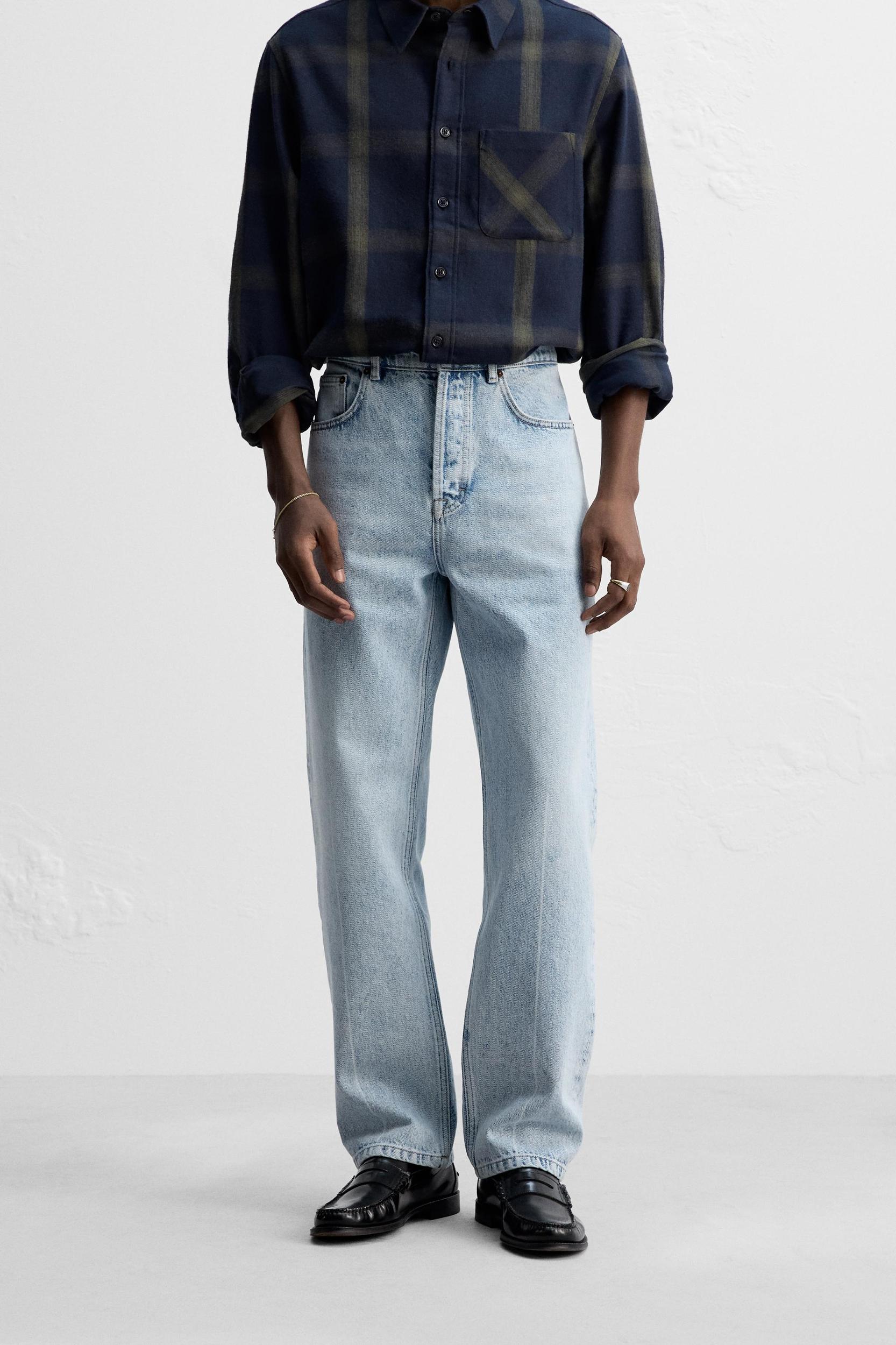 STRAIGHT ANKLE FIT JEANS Product Image