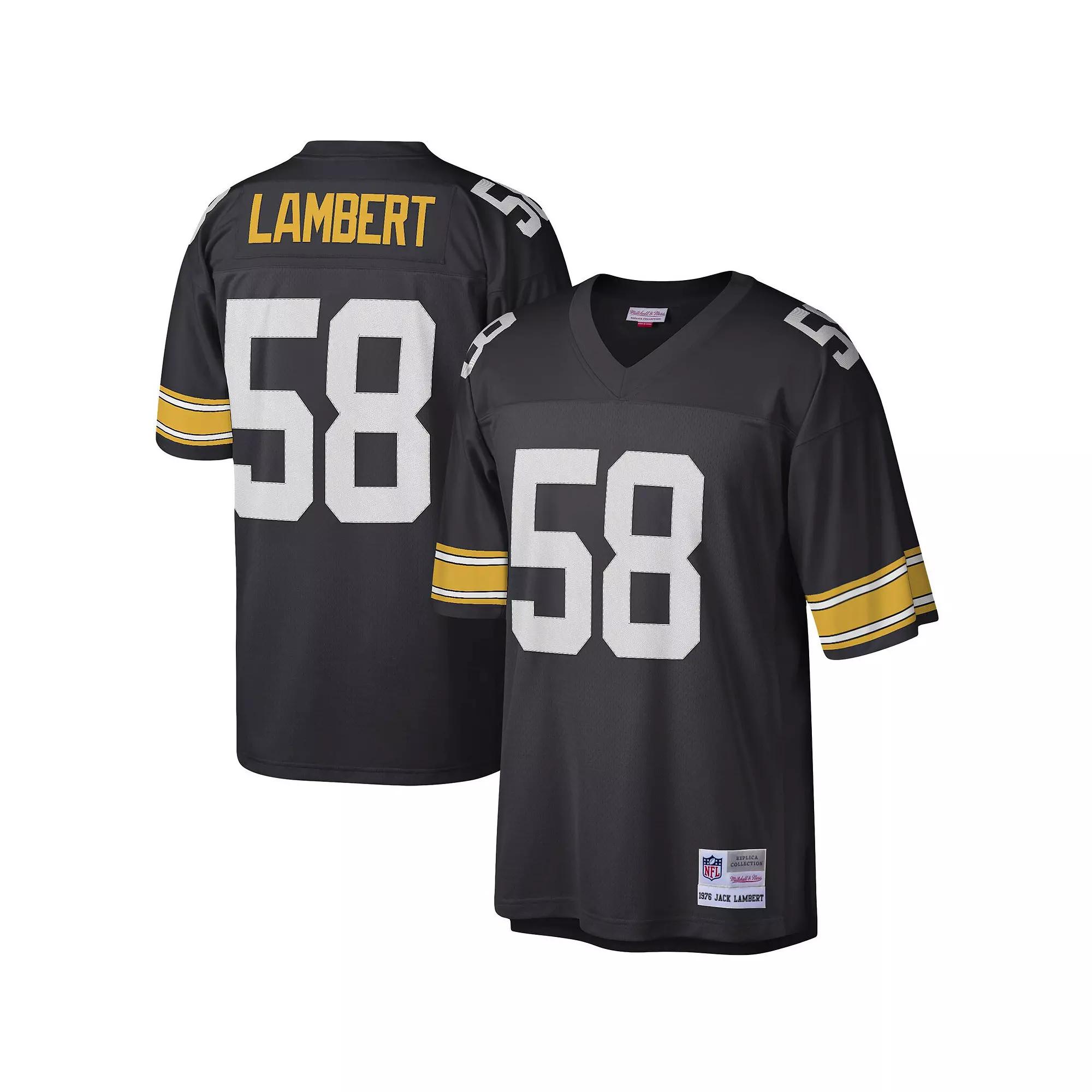 Mens Mitchell & Ness Jack Lambert Pittsburgh Steelers Legacy Replica Jersey Product Image