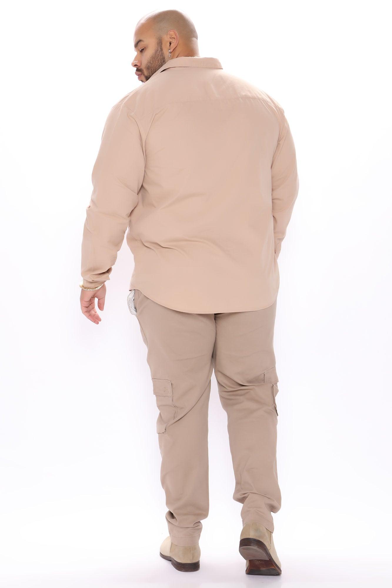 Cadet Utility Slim Cargo Pants - Khaki Product Image