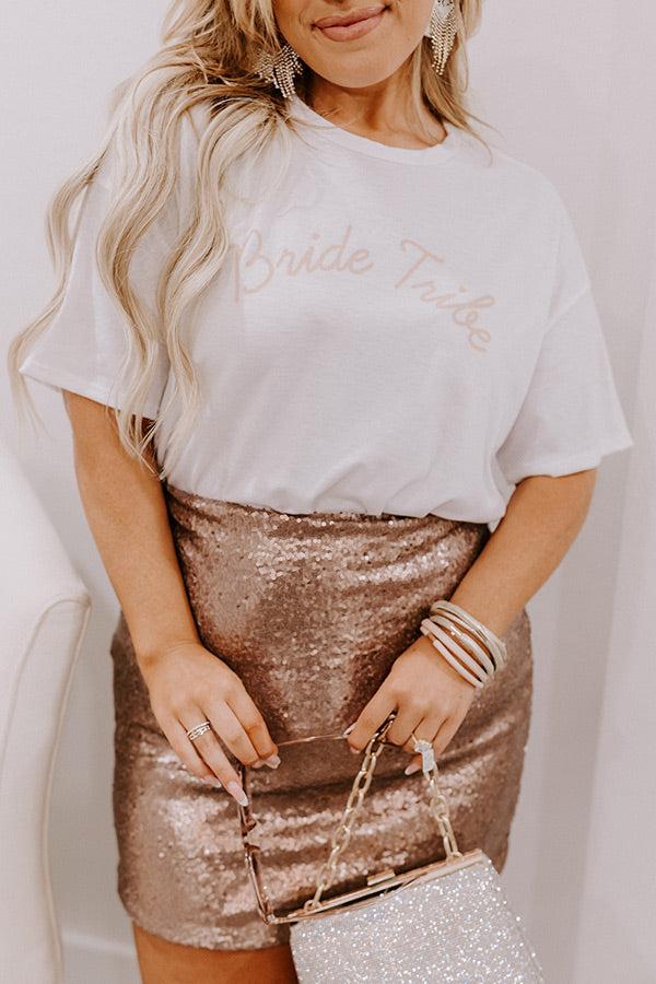 Bride Tribe Shift Tee Curves Product Image