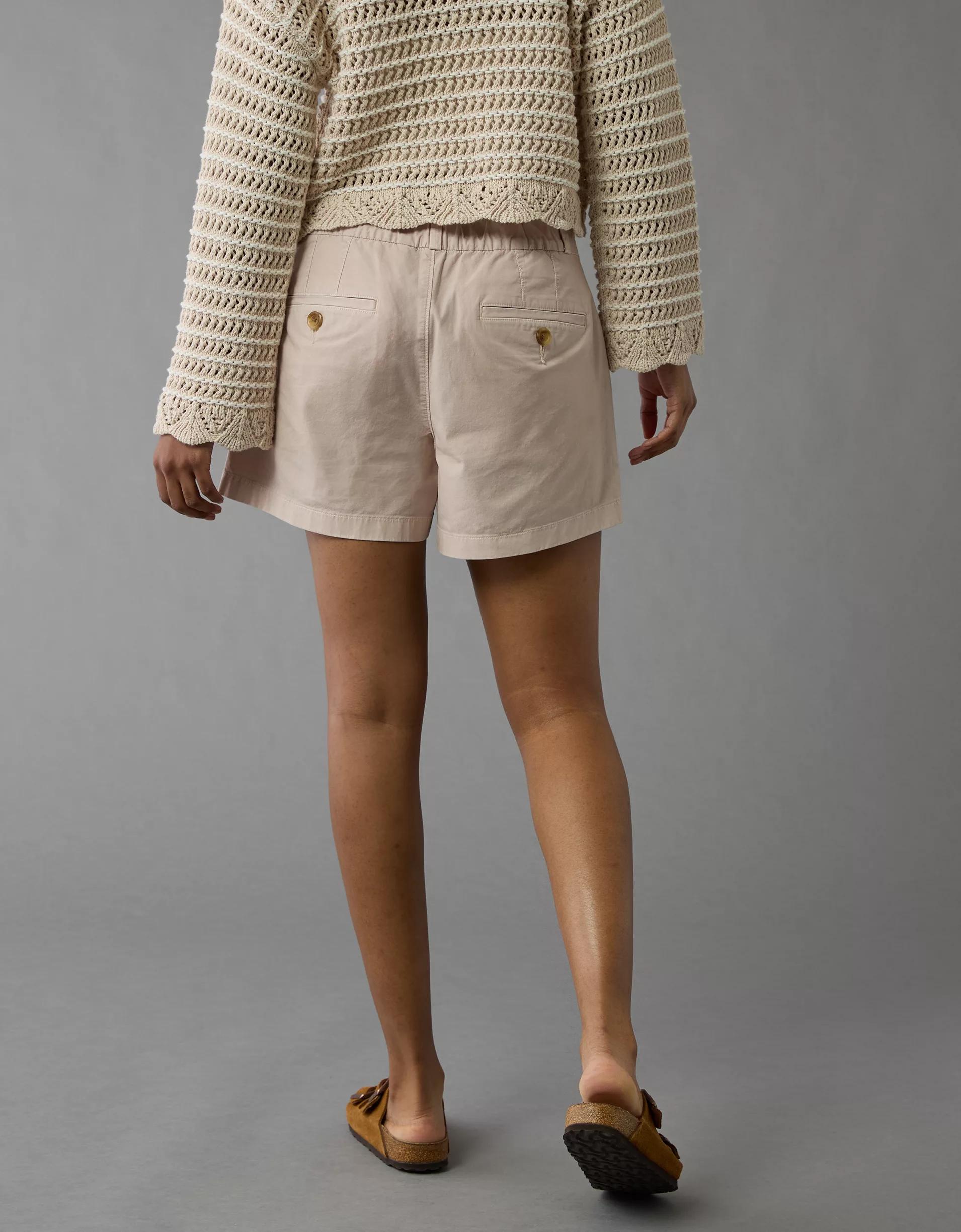 AE Snappy Stretch High-Waisted Trouser Short Product Image