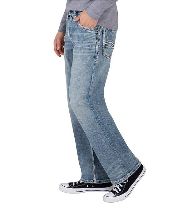 Silver Jeans Co. Gordie Loose Fit Straight-Leg Jeans Product Image