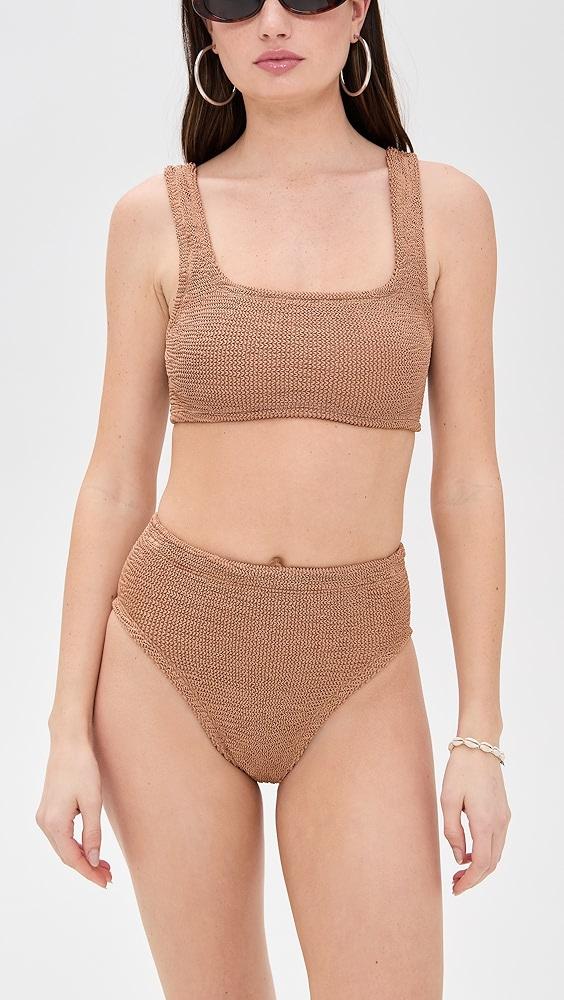 Hunza G Xandra Bikini Top | Shopbop Product Image