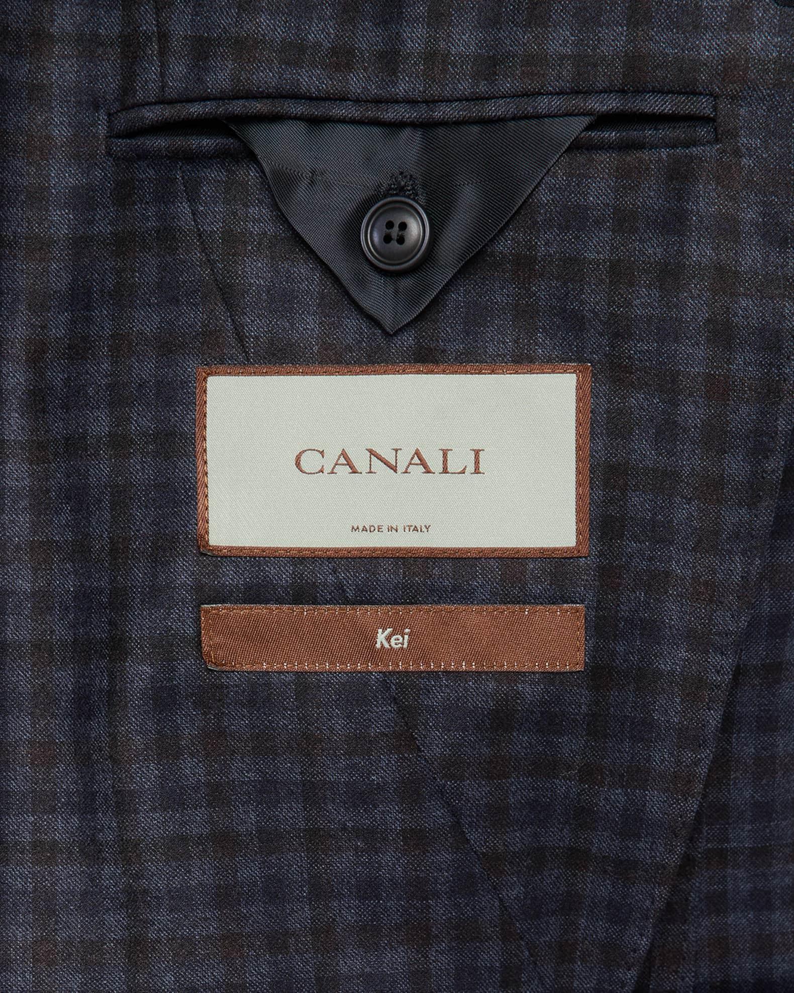 Men's Gingham Wool Stretch Sport Coat Product Image