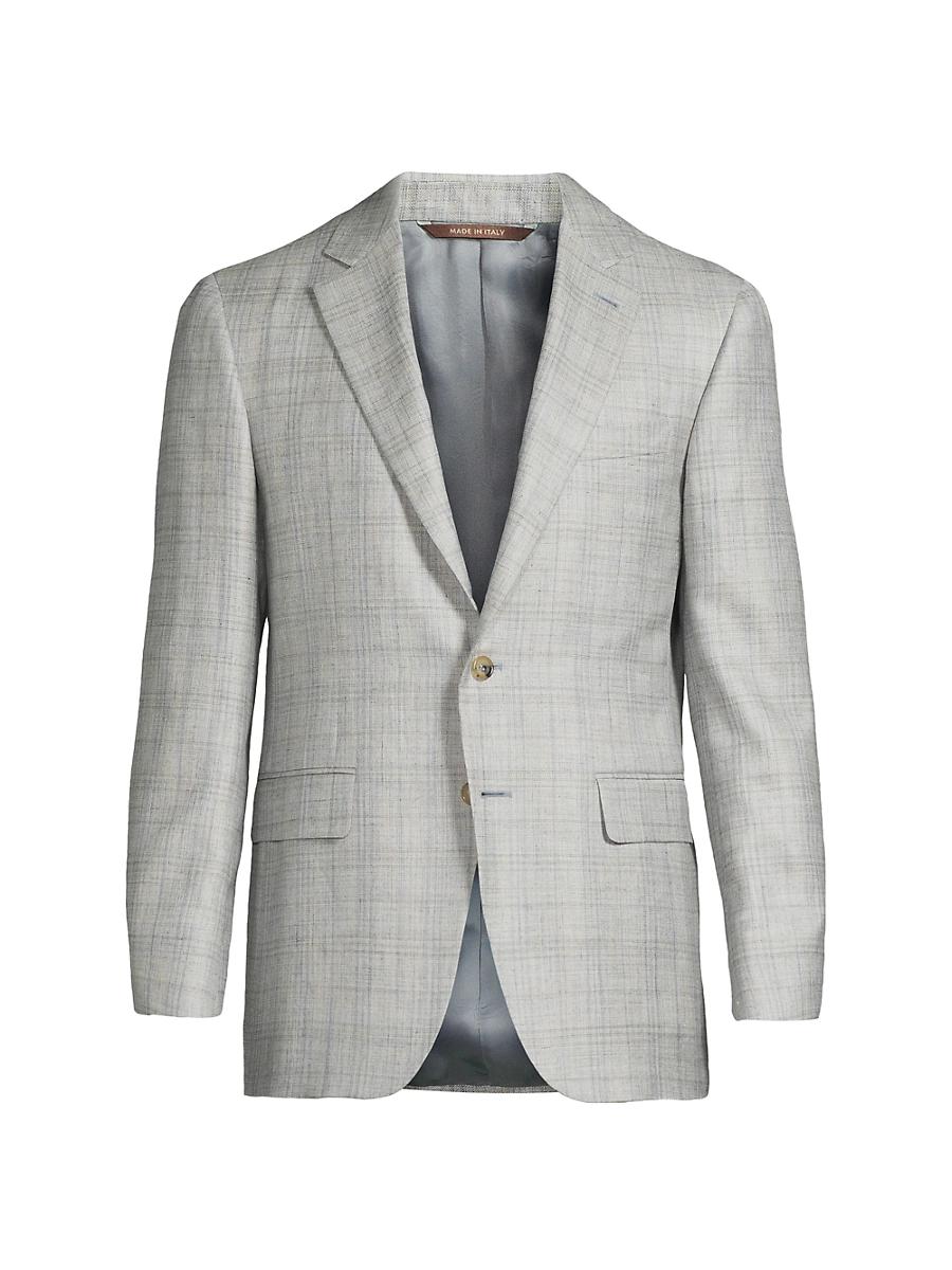Mens Scratch Wool-Silk-Linen Sportcoat Product Image