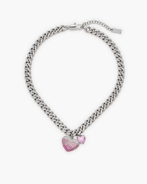 The Heart Balloon Pave Necklace Product Image