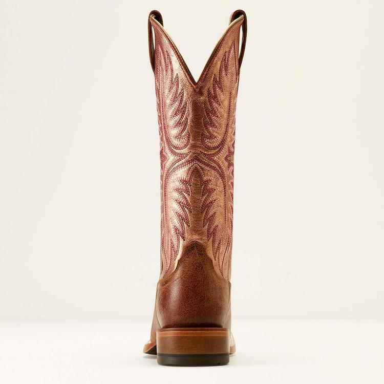 SALE Ariat® Ladies' Brown Frontier Calamity Jane Square Toe Boots Product Image