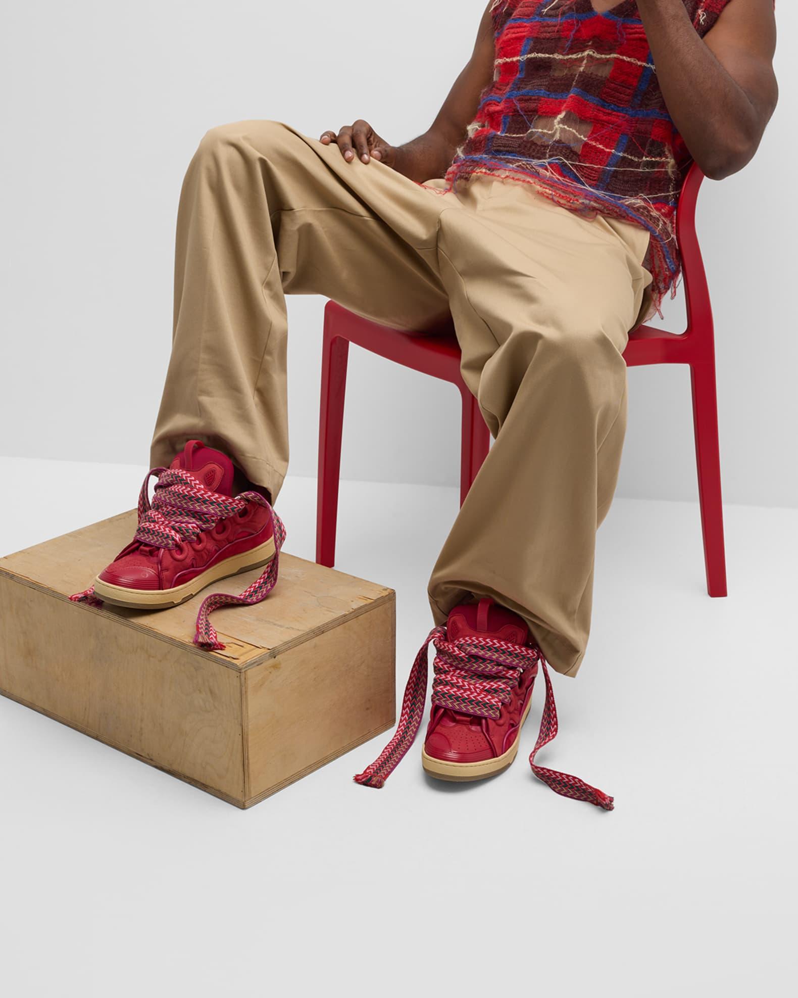 Men's Curb Chunky Low-Top Sneakers Product Image