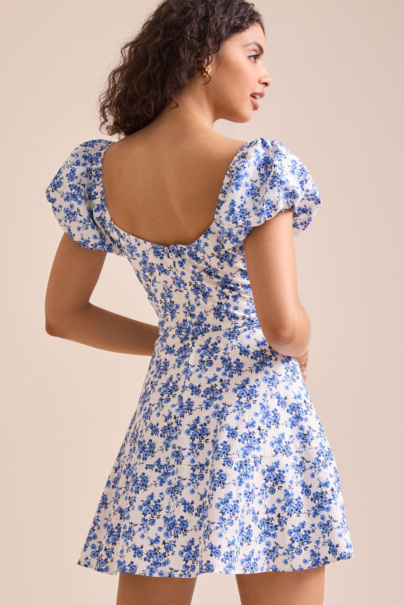 Meg Floral Mini Dress Product Image