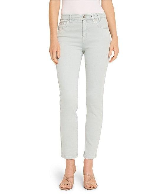NIC + ZOE 28#double; 5-Pocket Midrise Straight Leg Ankle Jeans Product Image