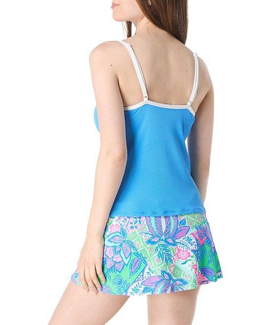 Beach House Emma Texture Pique Pull-On Skirted Swim Bottom Product Image