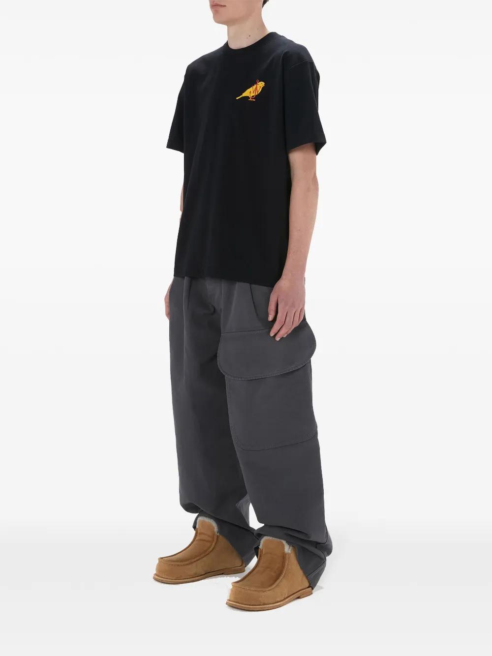 Anchor logo-embroidered T-shirt Product Image