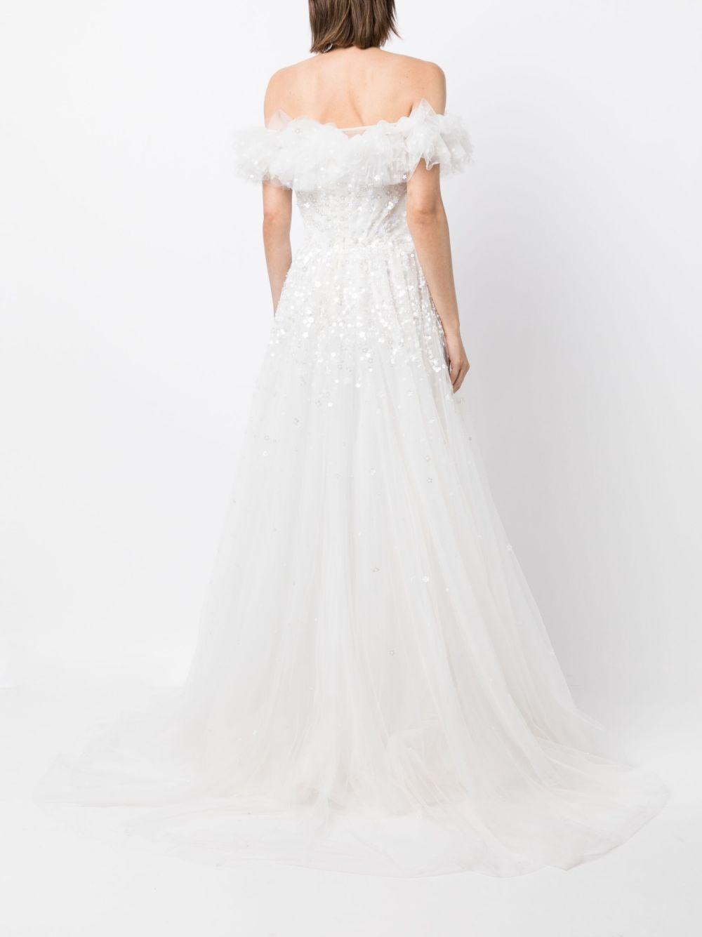 Angel Eyes flared maxi dress  Product Image