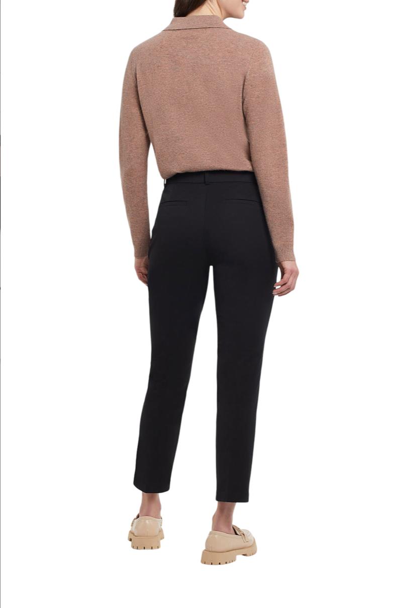 Signature Slim Ankle Pant - Black Product Image