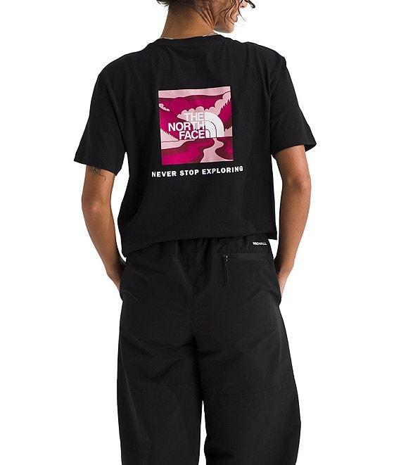 The North Face Crew Neck Rib Knit Short Sleeve Box Tee Product Image