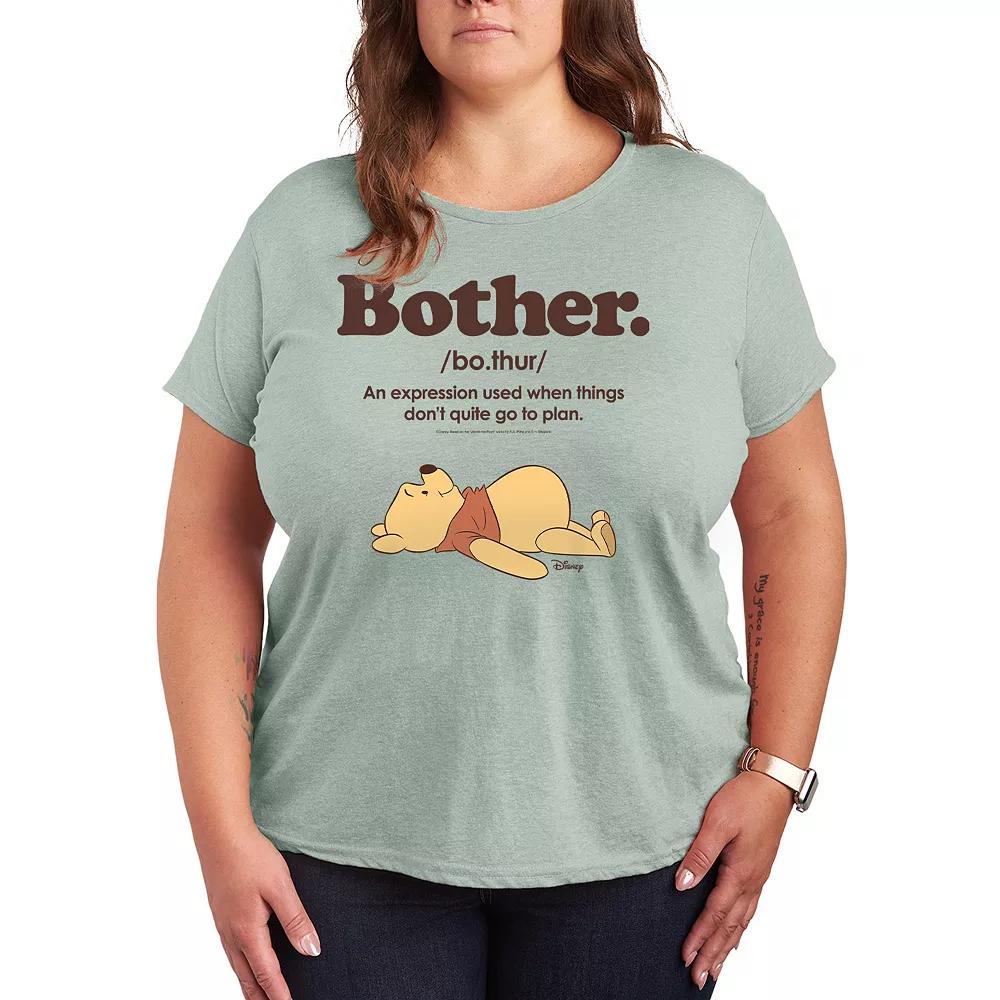 Disney's Winnie The Pooh Plus Bother Graphic Tee, Women's,  Product Image