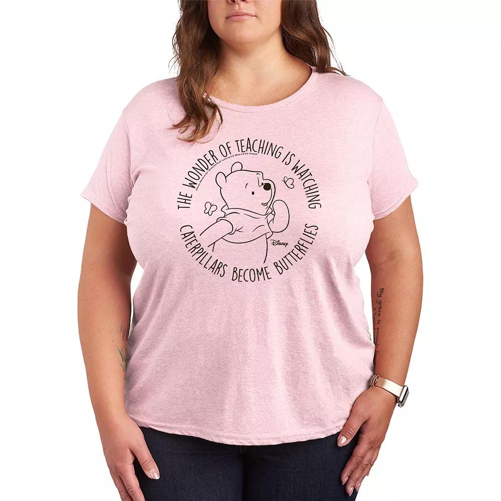 Disney's Winnie The Pooh Teaching Graphic Tee, Women's,  Product Image
