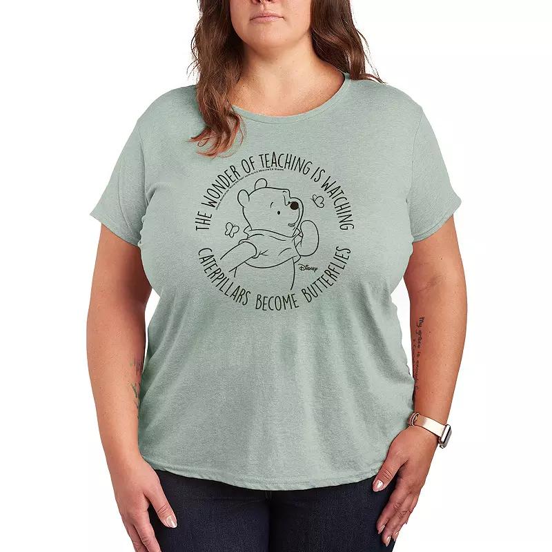 Disney's Winnie The Pooh Teaching Graphic Tee, Women's,  Product Image