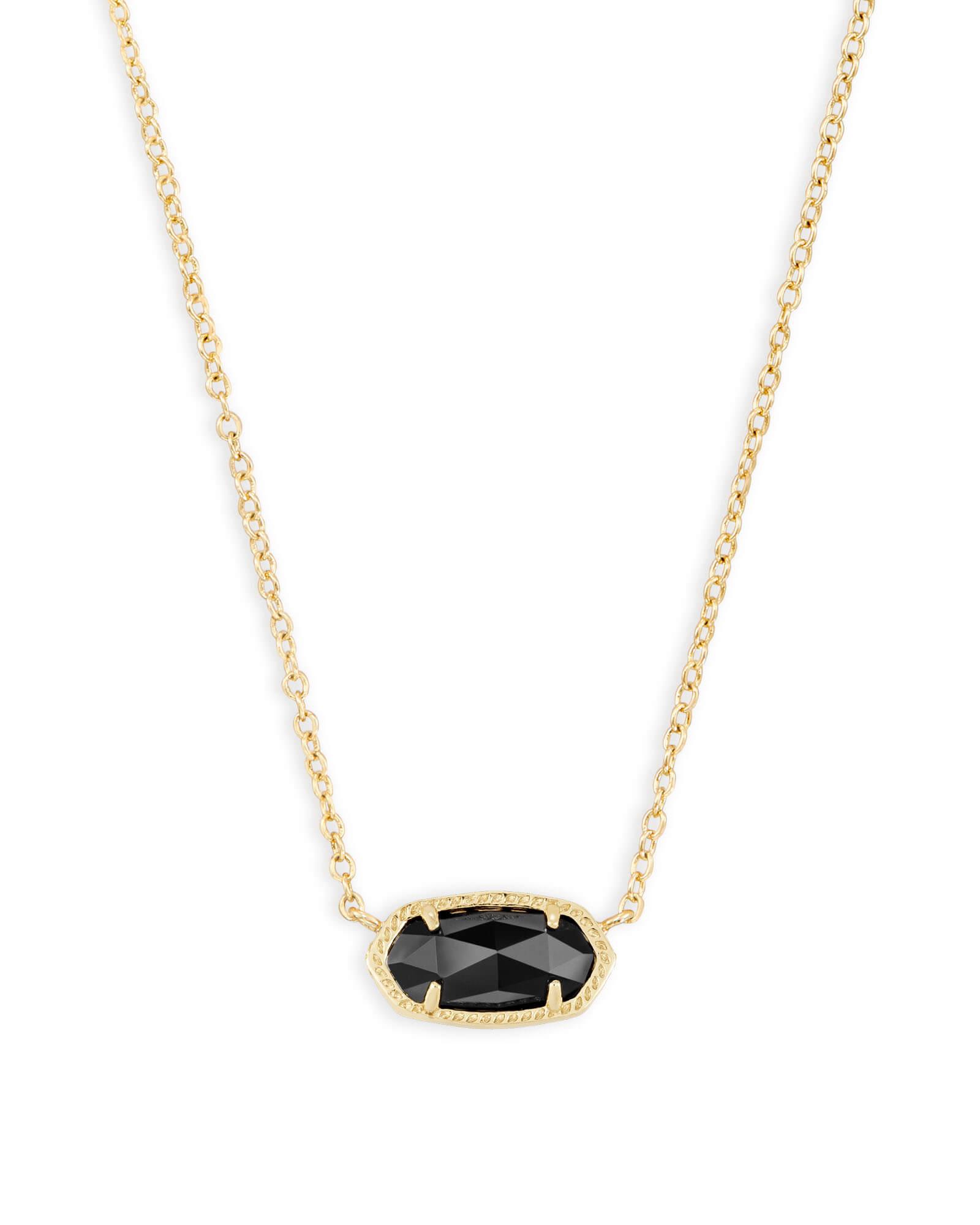Kendra Scott Elisa Rose Gold Extended Length Pendant Necklace in Rose Gold | Drusy Product Image
