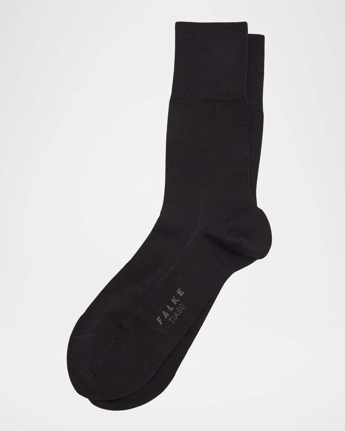 Mens Tiago Cotton-Stretch Crew Socks Product Image