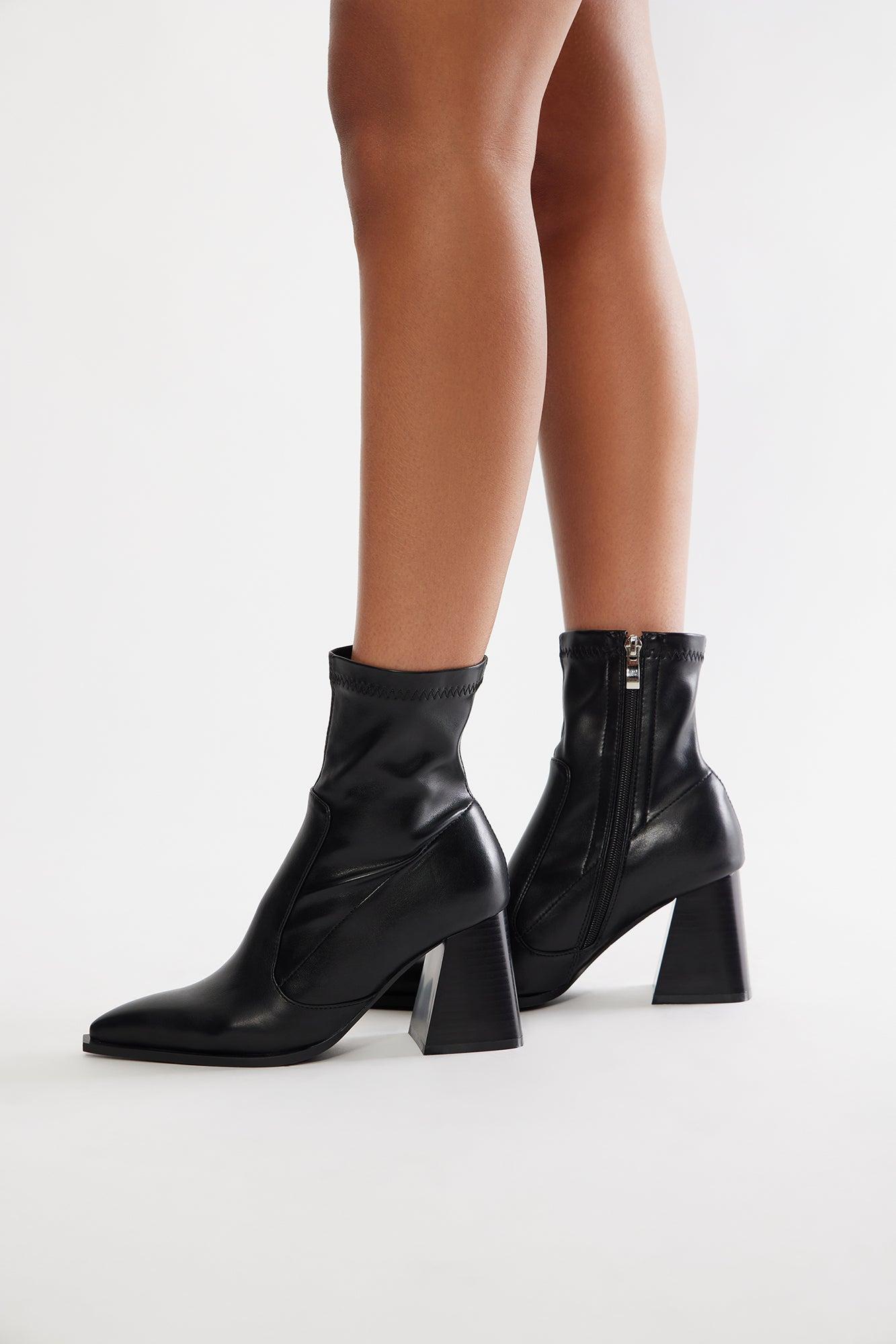 Boise Heeled Booties - Black Product Image