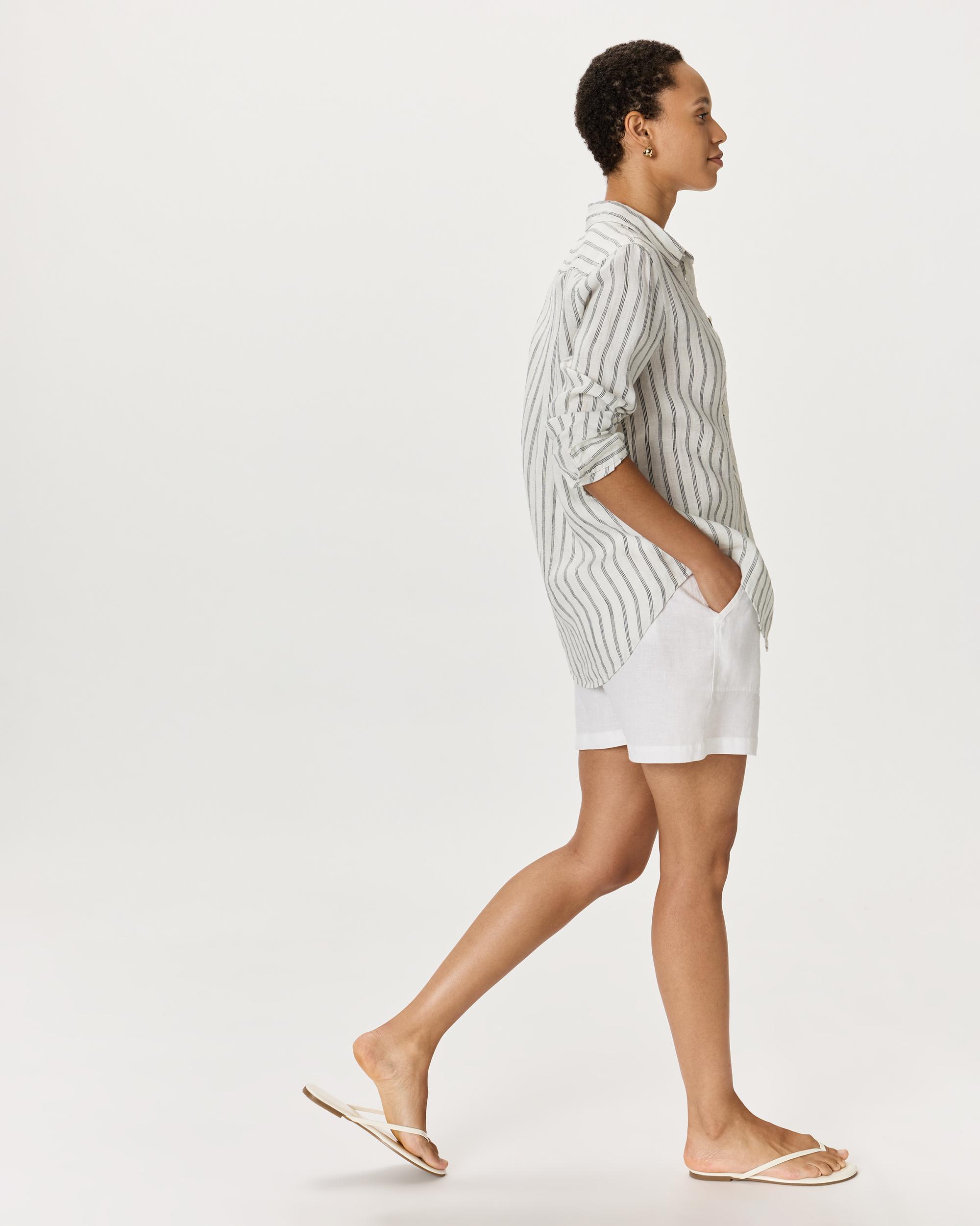 Quince | Women's 100% European Linen Long Sleeve Shirt Size XS Product Image