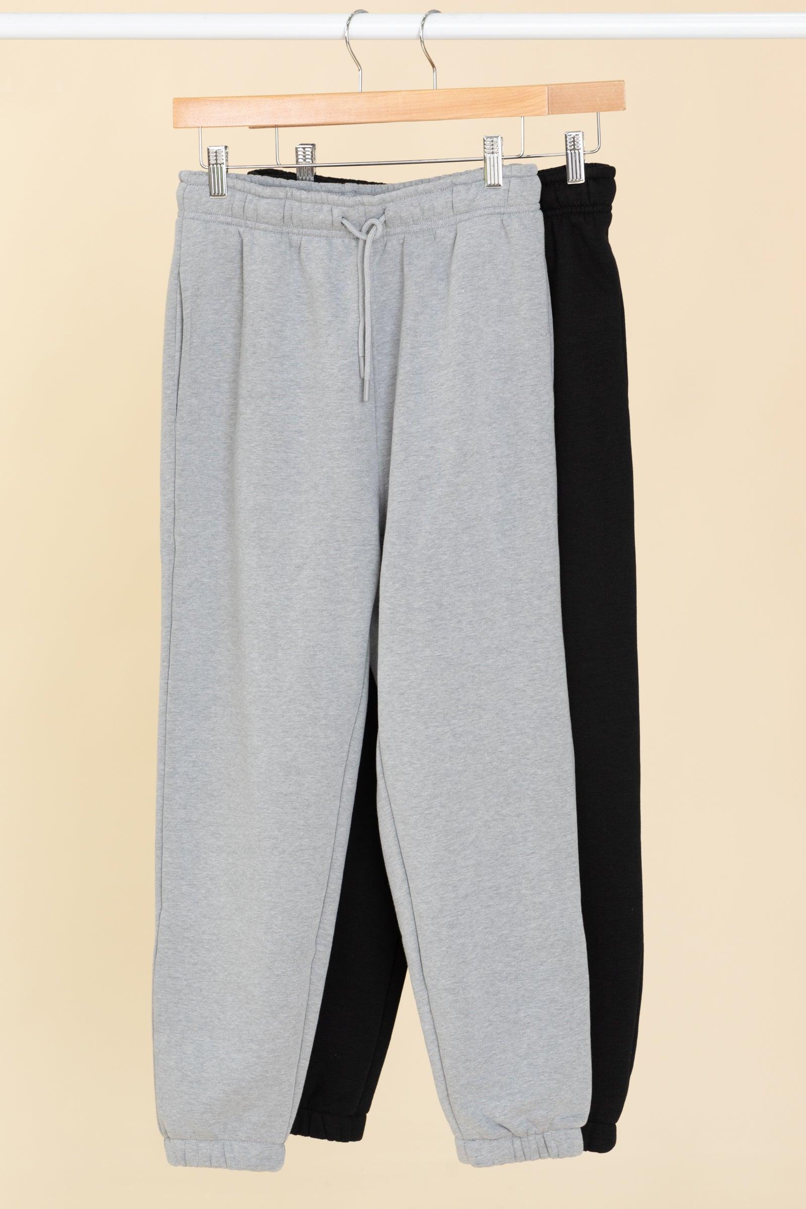 Fleece Drawstring Pants Product Image